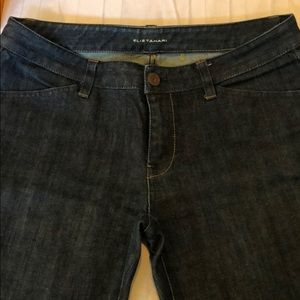 Elie Tahari blue denim jeans stretch size 8 Adena